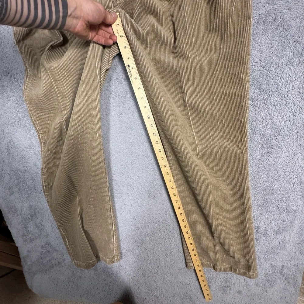 Polo Ralph Lauren Andrew Pants Men 38x32 Corduroy Pleated Vintage Preppy Classic